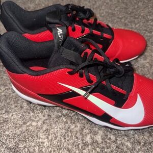 New Men's Nike Alpha Menace 4 Shark Football Cleats #FN0028-600 Size 9.5